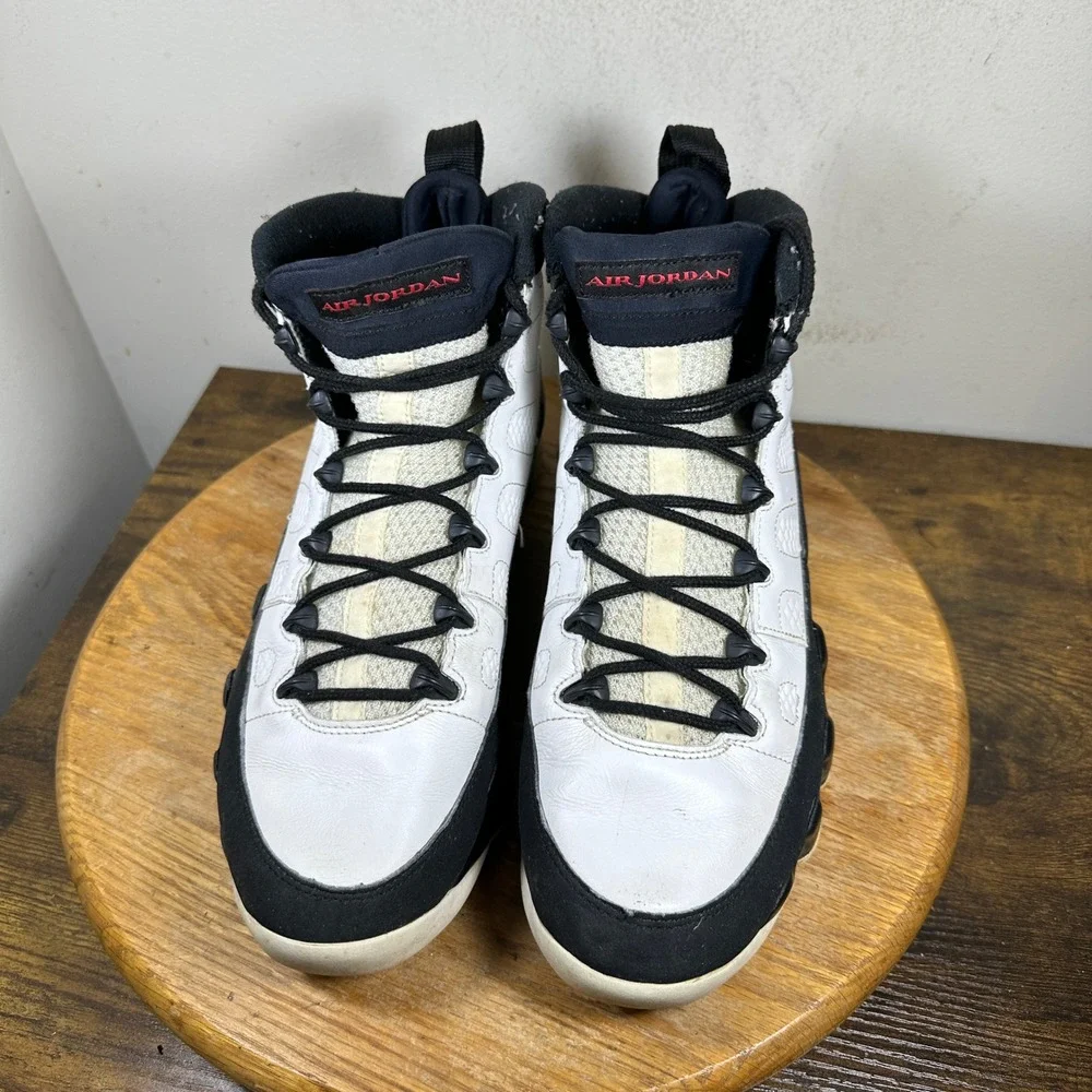 Air Jordan 9 Retro Space Jam 2016 White Black Red 302370-112 Mens 10.5 Sneaker